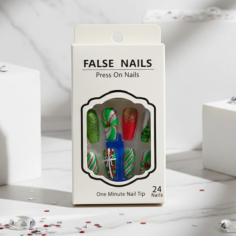 Christmas Press-On Nails