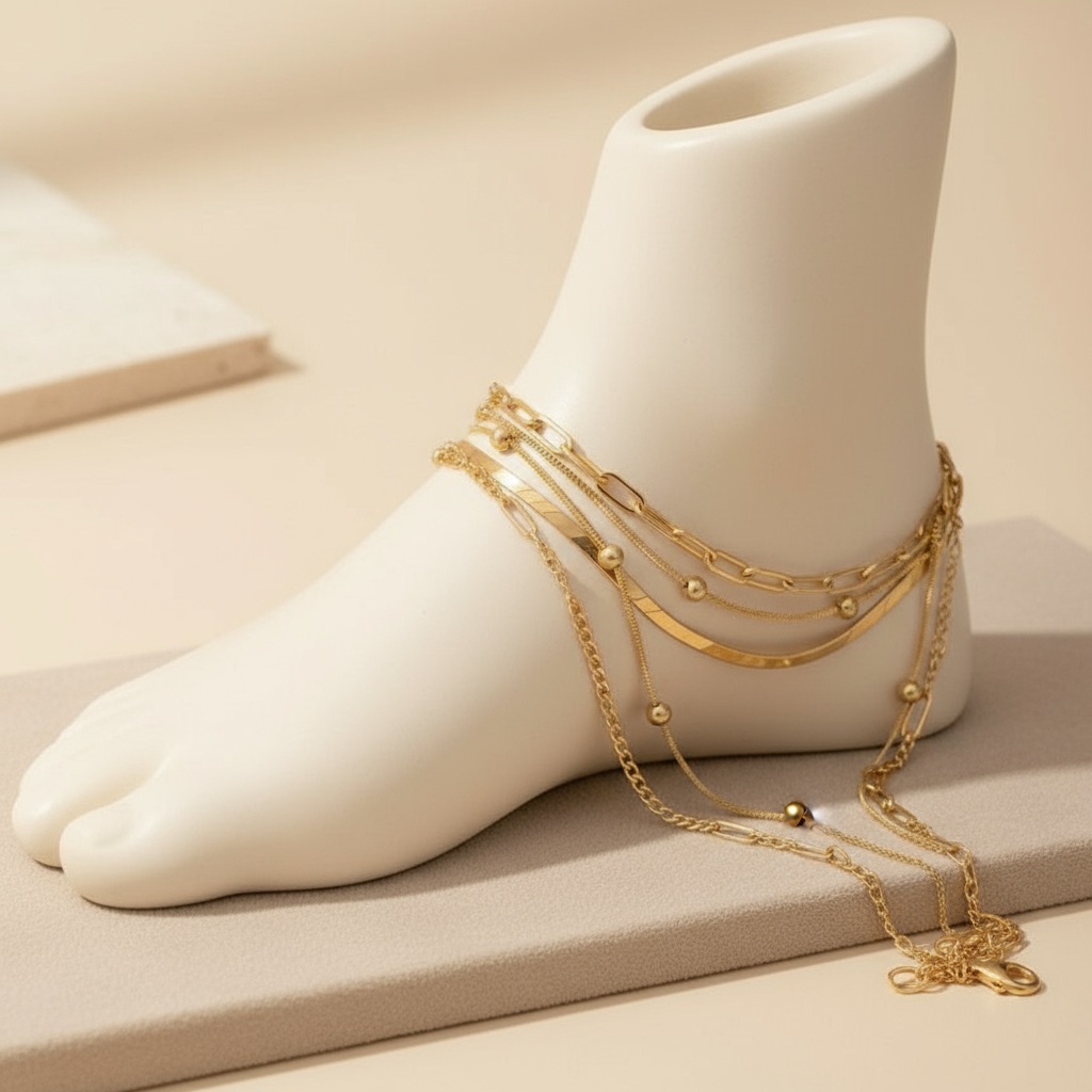 Gold Layered Anklet