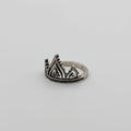 Elegant Silver Statement Ring