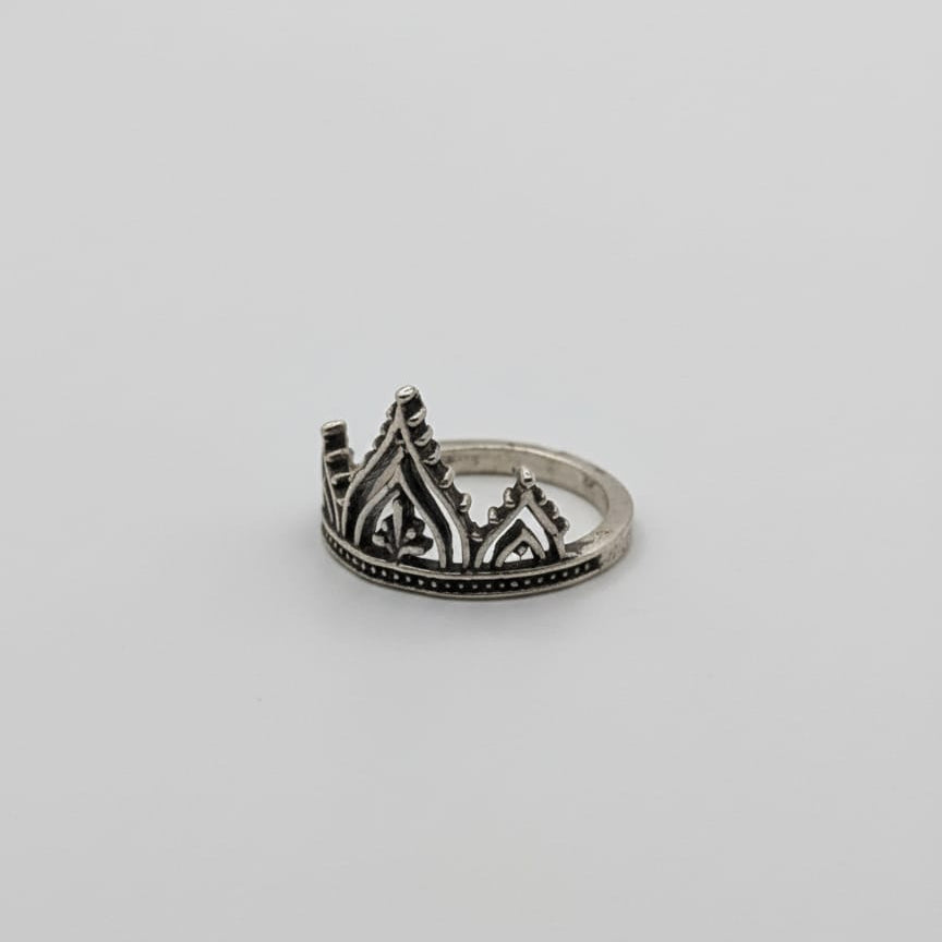Elegant Silver Statement Ring