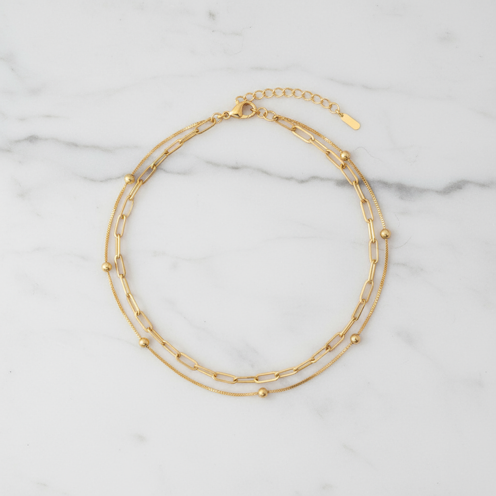 Gold Layered Anklet