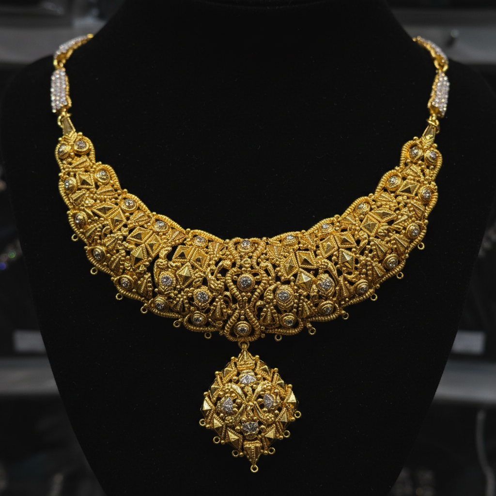Gold Bridal Jewelry Set