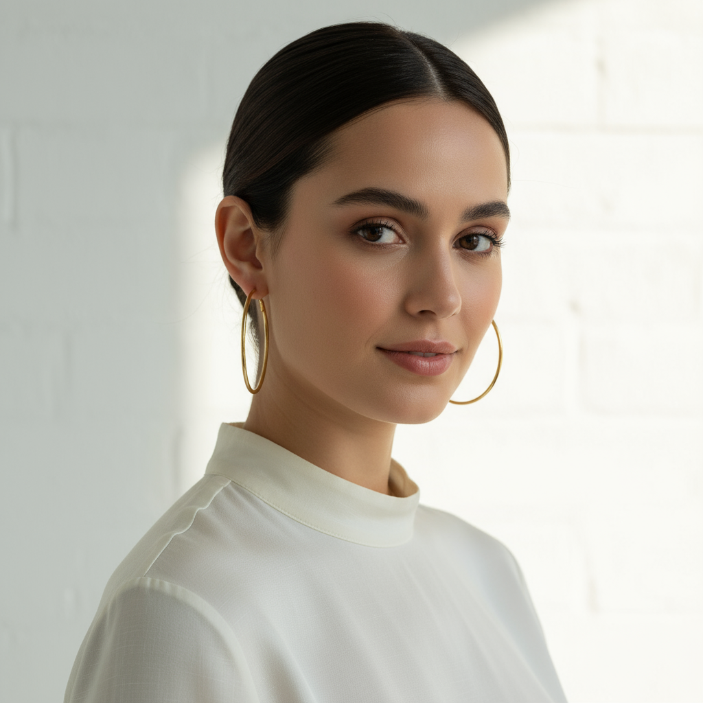 Classic Gold Hoop Earrings