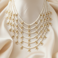 Multi-Layered Pearl Necklace